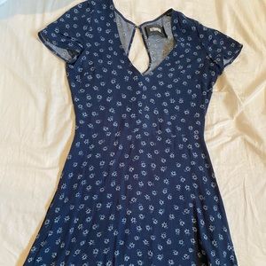 Blue Reformation Skater dress size 4